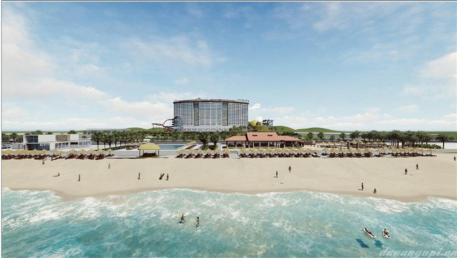 Construyen centro turístico de estilo japonés en ciudad vietnamita de Da Nang ảnh 1 Construyen centro turístico de estilo japonés en ciudad vietnamita de Da Nang ảnh 1