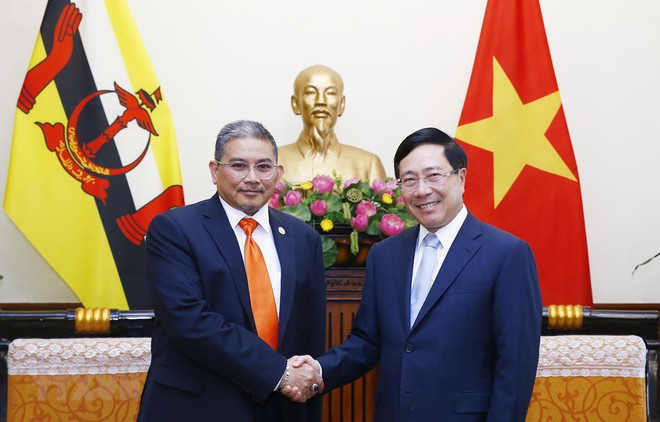 Trazan Vietnam y Brunéi medidas para robustecer relaciones bilaterales ảnh 1 Trazan Vietnam y Brunéi medidas para robustecer relaciones bilaterales ảnh 1