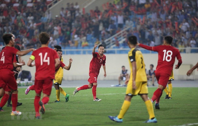 Vietnam golea 6-0 a Brunei en la fase de clasificación asiática de fútbol sub 23 ảnh 1 Vietnam golea 6-0 a Brunei en la fase de clasificación asiática de fútbol sub 23 ảnh 1
