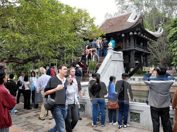 Estudiantes de Hanoi promoverán atracciones turísticas locales ảnh 1 Estudiantes de Hanoi promoverán atracciones turísticas locales ảnh 1