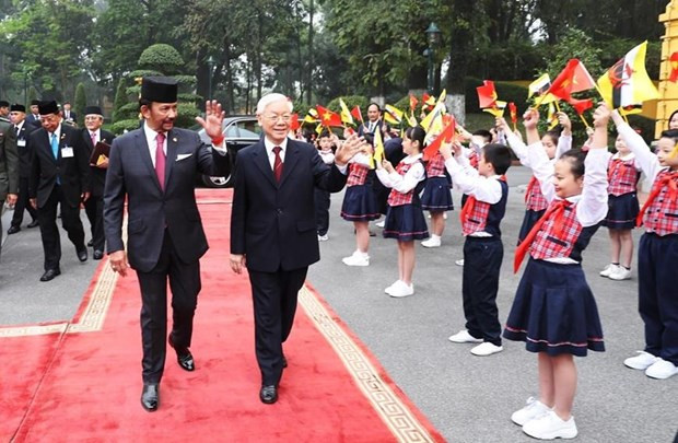 Emiten Vietnam y Brunei Declaración Conjunta sobre Establecimiento de Asociación Integral ảnh 1 Emiten Vietnam y Brunei Declaración Conjunta sobre Establecimiento de Asociación Integral ảnh 1