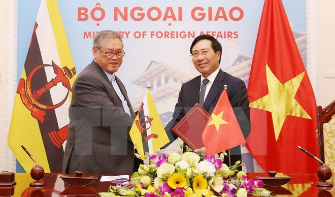 Vietnam y Brunei buscan estimular intercambio comercial ảnh 1 Vietnam y Brunei buscan estimular intercambio comercial ảnh 1