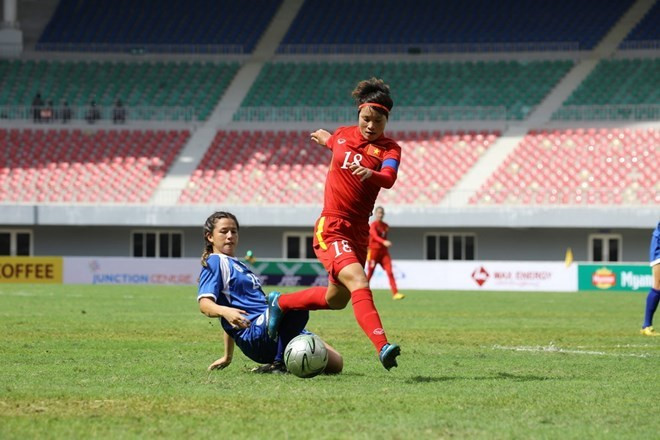 Selección femenina vietnamita de fútbol se reúne para campeonato asiático ảnh 1 Selección femenina vietnamita de fútbol se reúne para campeonato asiático ảnh 1