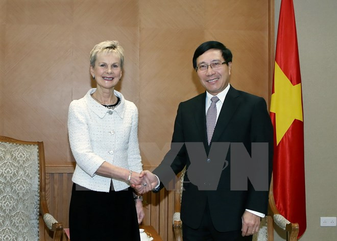 Vietnam dispuesto a crear mejores condiciones para empresas suecas, dice vicepremier ảnh 1 Vietnam dispuesto a crear mejores condiciones para empresas suecas, dice vicepremier ảnh 1
