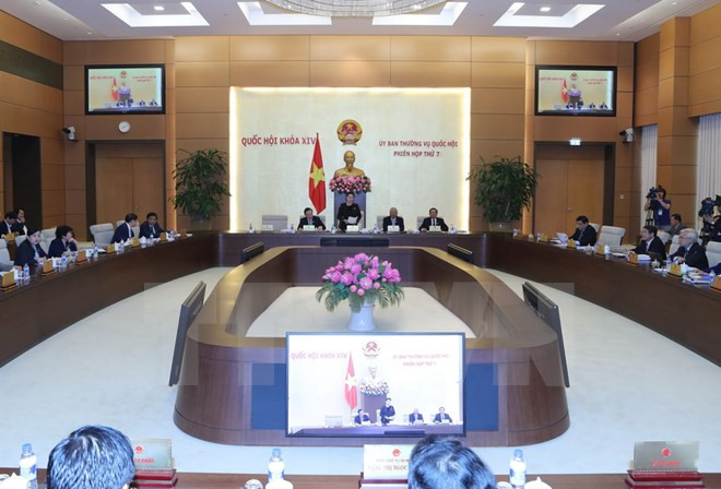 Comité Permanente del Parlamento vietnamita inicia séptima sesión ảnh 1 Comité Permanente del Parlamento vietnamita inicia séptima sesión ảnh 1