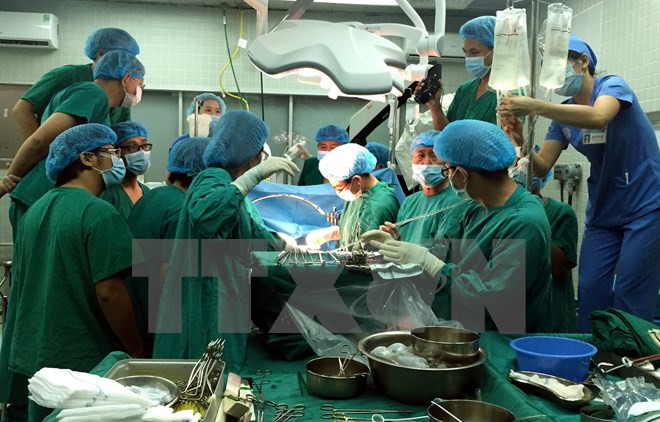 Realizan en Vietnam primer trasplante de pulmón con donantes vivos ảnh 1 Realizan en Vietnam primer trasplante de pulmón con donantes vivos ảnh 1
