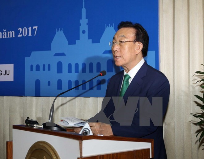 Ciudad Ho Chi Minh y provincia sudcoreana fortalecen cooperación ảnh 1 Ciudad Ho Chi Minh y provincia sudcoreana fortalecen cooperación ảnh 1