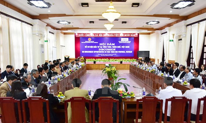 Singapurenses buscan ampliar negocios en provincia centrovietnamita ảnh 1 Singapurenses buscan ampliar negocios en provincia centrovietnamita ảnh 1