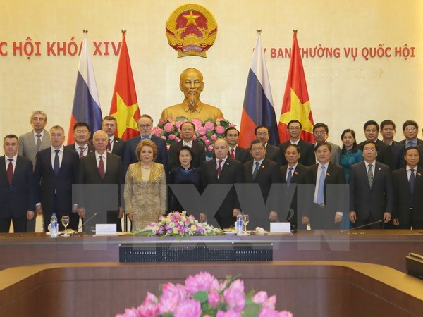 Presidenta de Senado ruso concluye visita a Vietnam ảnh 1 Presidenta de Senado ruso concluye visita a Vietnam ảnh 1