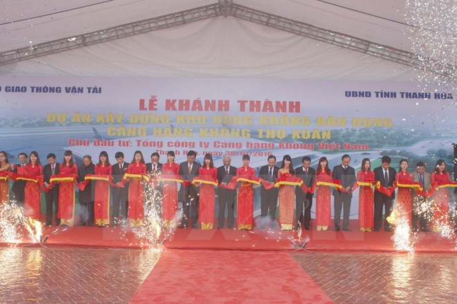 Inauguran zona de aviación civil del aeropuerto Tho Xuan en Thanh Hoa ảnh 1 Inauguran zona de aviación civil del aeropuerto Tho Xuan en Thanh Hoa ảnh 1