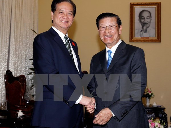 Premier vietnamita destaca gran potencial de cooperación con Laos ảnh 1 Premier vietnamita destaca gran potencial de cooperación con Laos ảnh 1