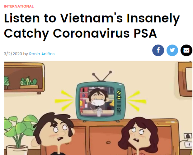 Elogia revista musical estadounidense canción vietnamita contra COVID-19 ảnh 1 Elogia revista musical estadounidense canción vietnamita contra COVID-19 ảnh 1