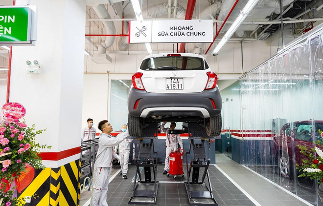 Inaugura VinFast 18 talleres de reparación de automóviles en Vietnam ảnh 1 Inaugura VinFast 18 talleres de reparación de automóviles en Vietnam ảnh 1