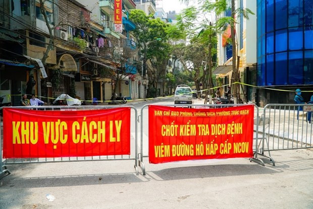 Registra Vietnam nuevos casos de COVID-19 ảnh 1 Registra Vietnam nuevos casos de COVID-19 ảnh 1