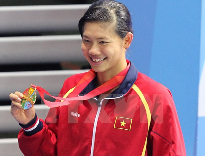 Anh Vien brilla en evento deportivo mundial ảnh 1 Anh Vien brilla en evento deportivo mundial ảnh 1