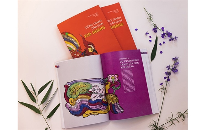 Publican el primer libro sobre las pinturas de Kim Hoang ảnh 1