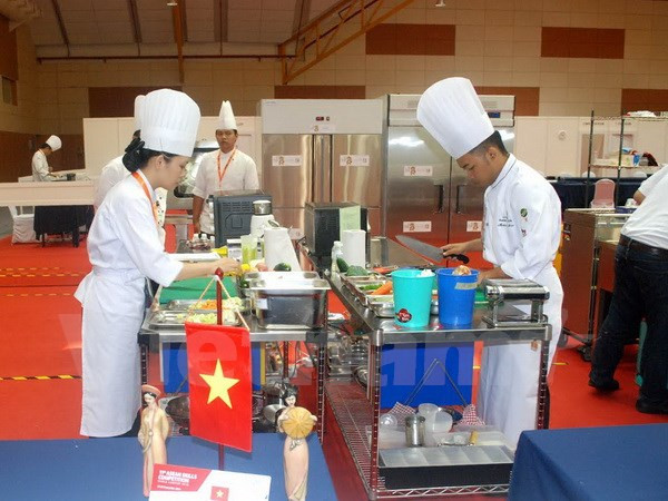 Asiste Vietnam al concurso de habilidades profesionales de ASEAN ảnh 1 Asiste Vietnam al concurso de habilidades profesionales de ASEAN ảnh 1