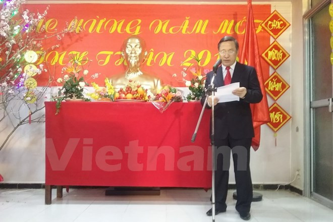Comunidad vietnamita en Argelia y Alemania celebra el Tet ảnh 1