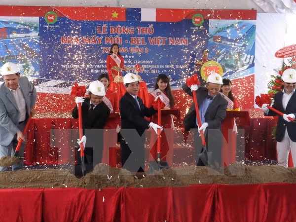  Edifica grupo francés Bel segunda fábrica de queso en Vietnam ảnh 1