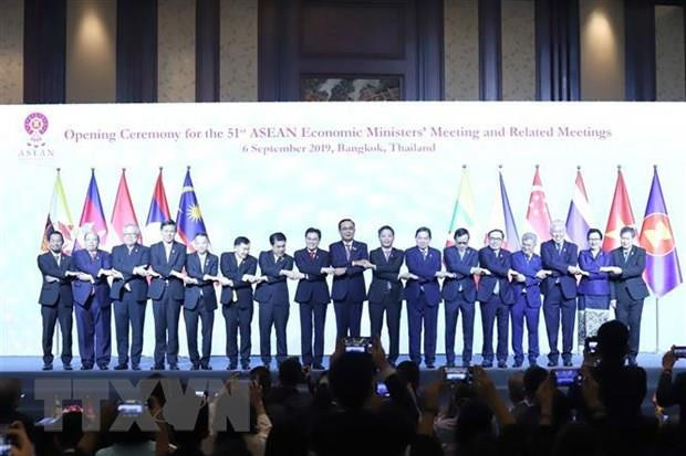 Inauguran Reunión 51 de Ministros de Economía de ASEAN ảnh 1 Inauguran Reunión 51 de Ministros de Economía de ASEAN ảnh 1