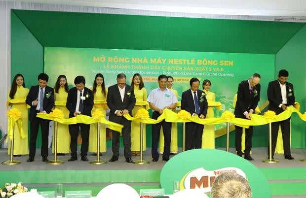 Expande Nestlé producción en provincia vietnamita ảnh 1