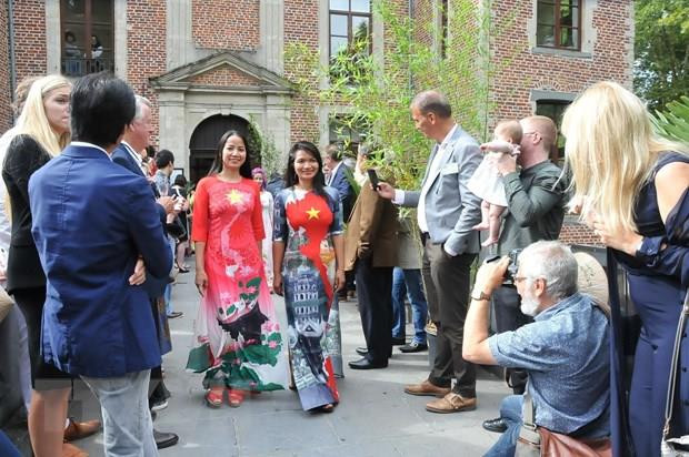 Presentan la cultura vietnamita en Bélgica ảnh 1 Presentan la cultura vietnamita en Bélgica ảnh 1