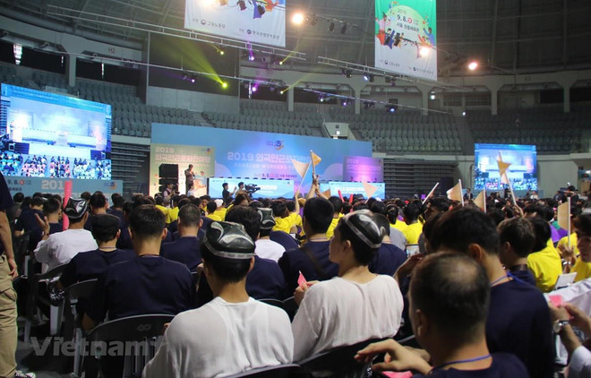 Participa Vietnam en Festival de trabajadores extranjeros en Corea del Sur ảnh 1 Participa Vietnam en Festival de trabajadores extranjeros en Corea del Sur ảnh 1