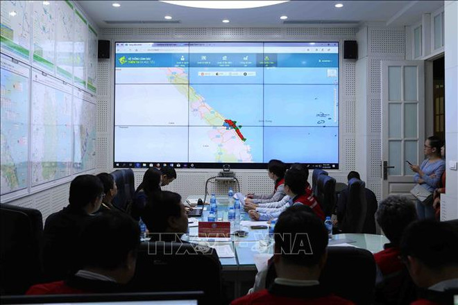 Efectúan en localidades vietnamitas ensayo de sistema de alerta en situación de tsunami ảnh 1 Efectúan en localidades vietnamitas ensayo de sistema de alerta en situación de tsunami ảnh 1