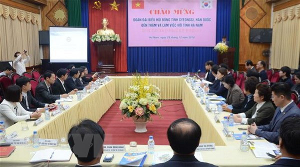 Promueven inversión sudcoreana en provincia Ha Nam de Vietnam ảnh 1 Promueven inversión sudcoreana en provincia Ha Nam de Vietnam ảnh 1