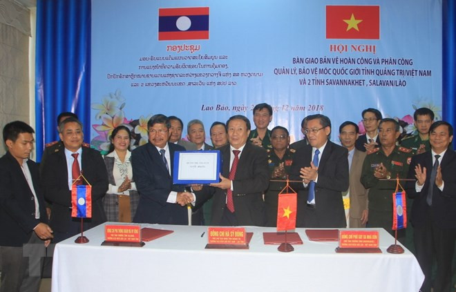 Provincias de Vietnam y Laos acuerdan protección de marcadores fronterizos ảnh 1 Provincias de Vietnam y Laos acuerdan protección de marcadores fronterizos ảnh 1