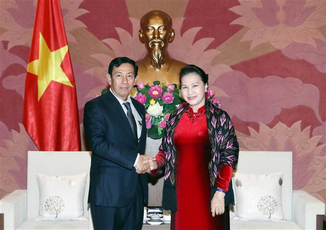 Presidenta del Parlamento de Vietnam aboga por robustecimiento de nexos con Myanmar ảnh 1 Presidenta del Parlamento de Vietnam aboga por robustecimiento de nexos con Myanmar ảnh 1