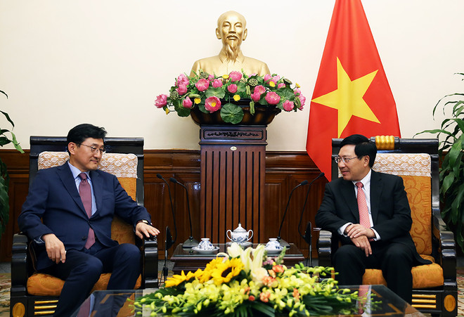 Vietnam y Corea del Sur deben impulsar cooperación multifacética, afirma vicepremier ảnh 1 Vietnam y Corea del Sur deben impulsar cooperación multifacética, afirma vicepremier ảnh 1