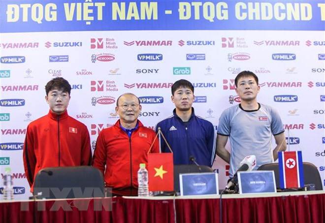 Selección de fútbol de Vietnam se prepara para Copa Asiática 2019 ảnh 1