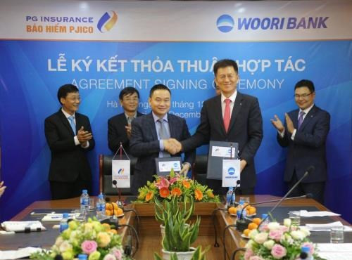 Compañía de seguros de Vietnam coopera con banco surcoreano ảnh 1 Compañía de seguros de Vietnam coopera con banco surcoreano ảnh 1