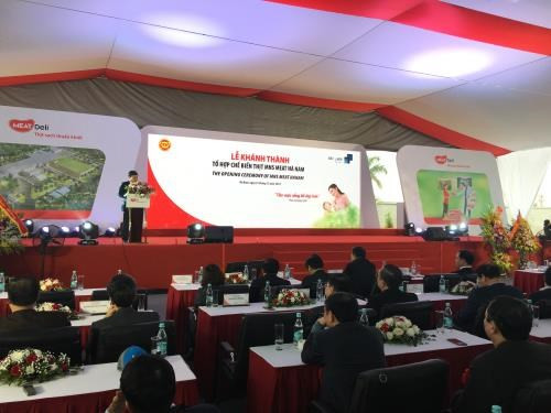 Grupo Masan inaugura complejo de procesamiento de carne en provincia vietnamita de Ha Nam ảnh 1