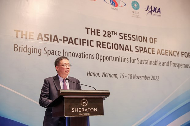 Concluye en Hanoi Foro de Agencias Espaciales de Región Asia-Pacífico ảnh 2