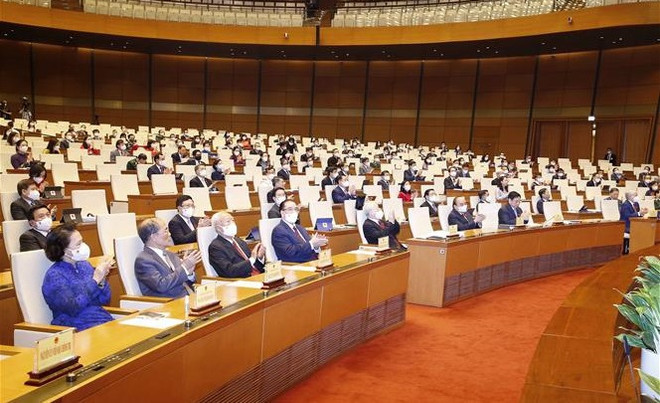 Inauguran segundo período de sesiones del Parlamento de Vietnam ảnh 2 Inauguran segundo período de sesiones del Parlamento de Vietnam ảnh 2