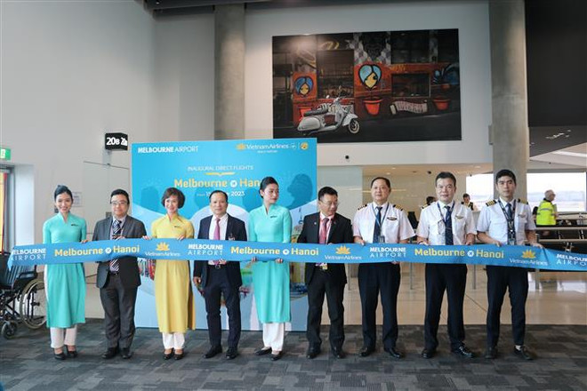 Vietnam Airlines inaugura ruta directa entre Hanoi y Melbourne ảnh 2 Vietnam Airlines inaugura ruta directa entre Hanoi y Melbourne ảnh 2