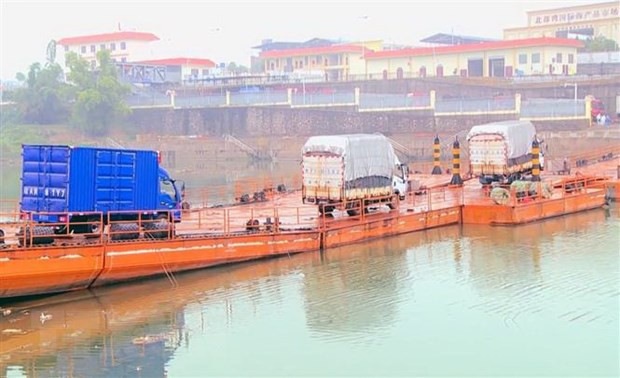 Más empresas exportan bienes a China a través de puerta fronteriza de Mong Cai ảnh 1  Más empresas exportan bienes a China a través de puerta fronteriza de Mong Cai ảnh 1