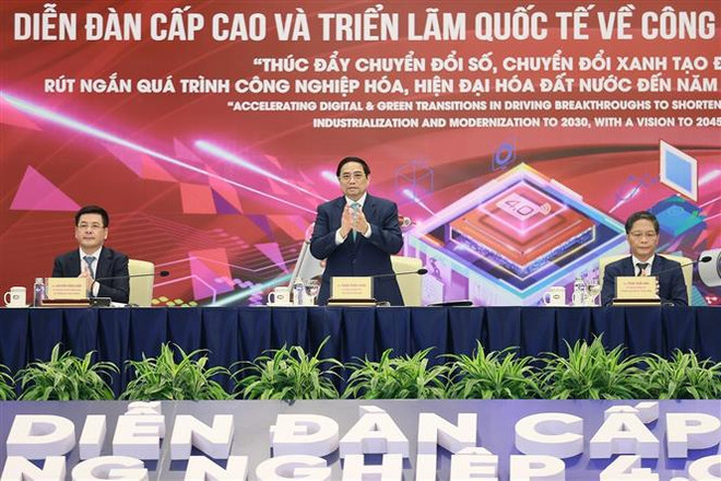 Abogan por transición digital y verde para la industrialización y modernización de Vietnam ảnh 1 Abogan por transición digital y verde para la industrialización y modernización de Vietnam ảnh 1