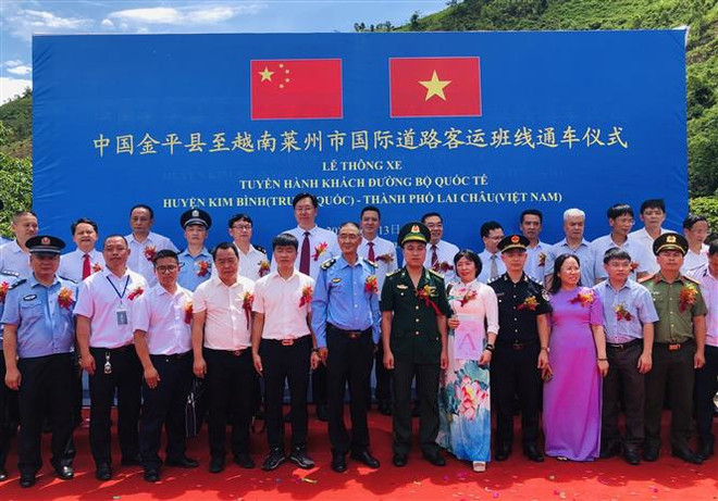 Abren al tránsito ruta de transporte de pasajeros Lai Chau-Yunnan ảnh 1 Abren al tránsito ruta de transporte de pasajeros Lai Chau-Yunnan ảnh 1