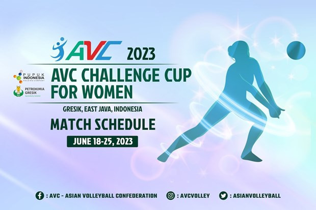Voleibolistas vietnamitas participarán en AVC Challenge Cup 2023 ảnh 1