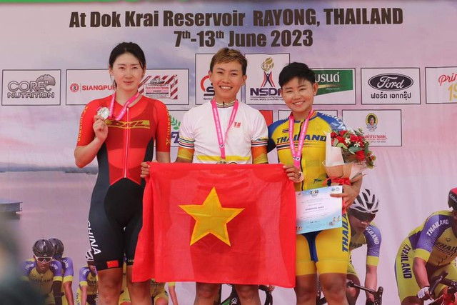 Ciclista vietnamita gana su tercer título asiático ảnh 1