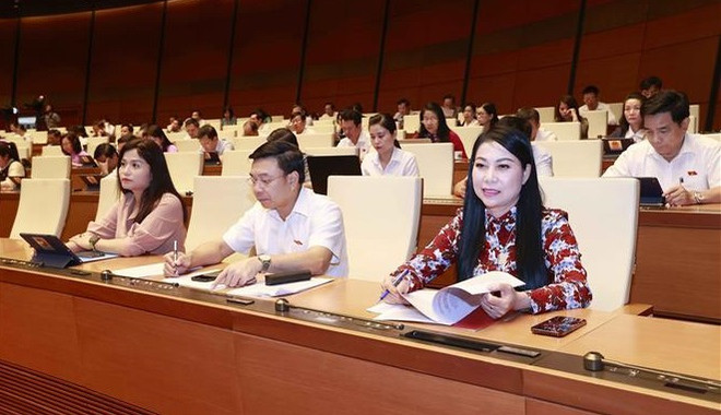 Parlamento vietnamita continúa analizando proyectos de Leyes importantes ảnh 1