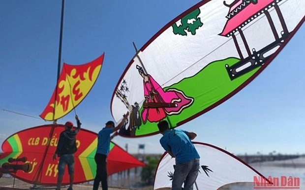 Festival Internacional de Cometas de Hue 2023 promueve cultura vietnamita ảnh 1 Festival Internacional de Cometas de Hue 2023 promueve cultura vietnamita ảnh 1