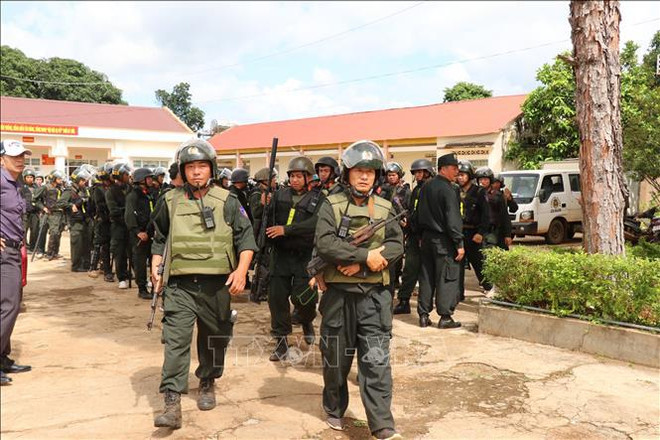 Elevan a 39 número de arrestados en ataques con armas en provincia vietnamita ảnh 1 Elevan a 39 número de arrestados en ataques con armas en provincia vietnamita ảnh 1