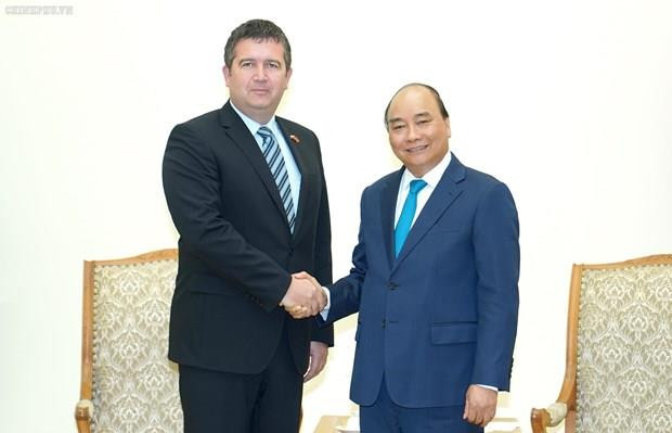 Recibe Primer Ministro de Vietnam al subtitular del Gobierno checo ảnh 1 Recibe Primer Ministro de Vietnam al subtitular del Gobierno checo ảnh 1