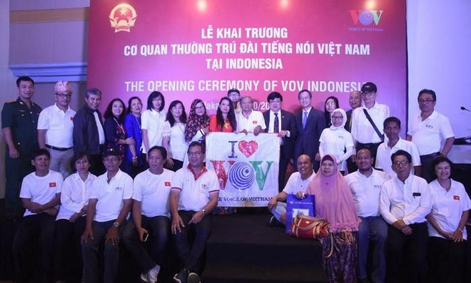 Inauguran en Indonesia corresponsalía de radioemisora Voz de Vietnam ảnh 1 Inauguran en Indonesia corresponsalía de radioemisora Voz de Vietnam ảnh 1