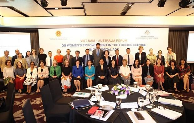 Debaten Vietnam y Australia medidas para elevar papel de diplomáticas en era digital ảnh 1 Debaten Vietnam y Australia medidas para elevar papel de diplomáticas en era digital ảnh 1