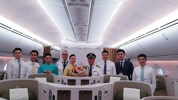 Realiza Vietnam Airlines su primer vuelo con el avión Boeing 787- 10 a Seúl ảnh 1 Realiza Vietnam Airlines su primer vuelo con el avión Boeing 787- 10 a Seúl ảnh 1